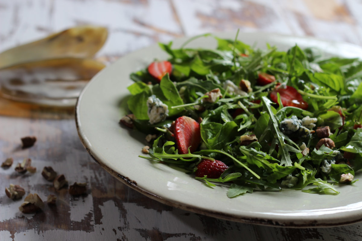 Strawberry and Gorgonzola Salad