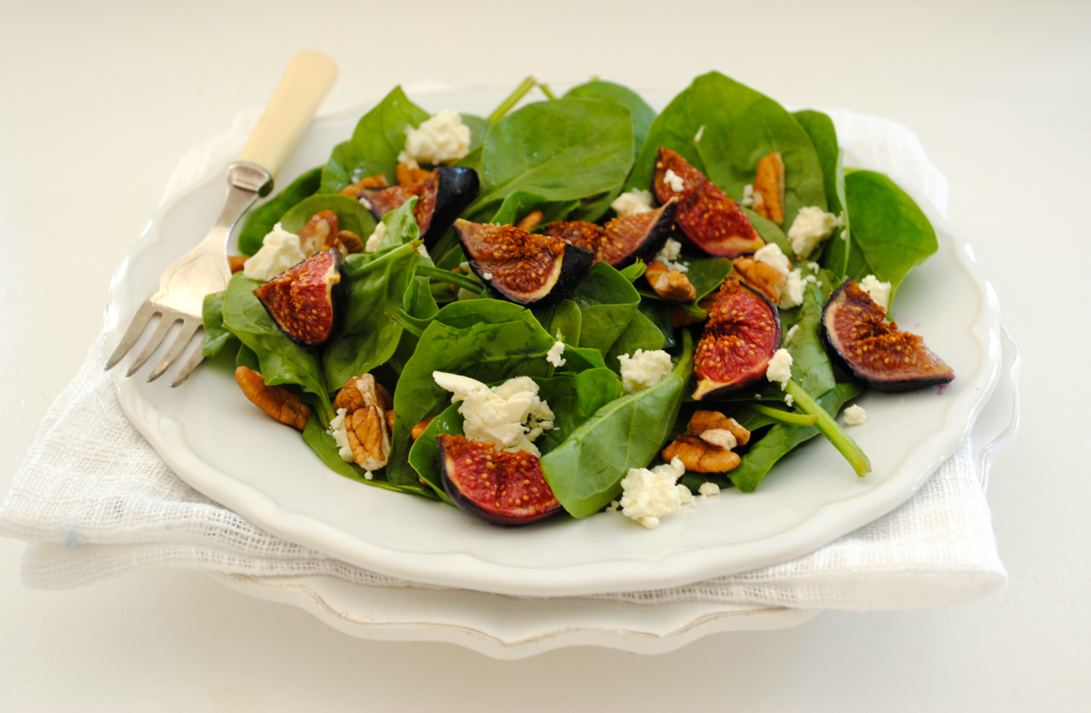 Honey-Roasted Fig and Feta Salad