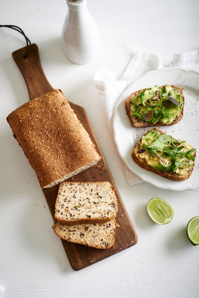 Seed Bread Gluten Free, Banting Friendly - Sarah Graham Food