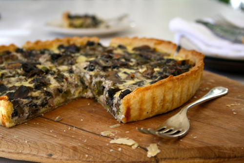 Mushroom & Tarragon Tart