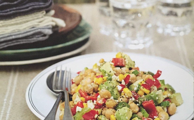 Spicy Moroccan Chickpea Salad