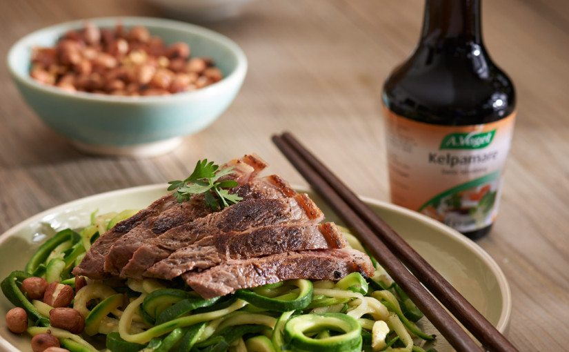 Speedy Asian Beef and Noodle Bowls