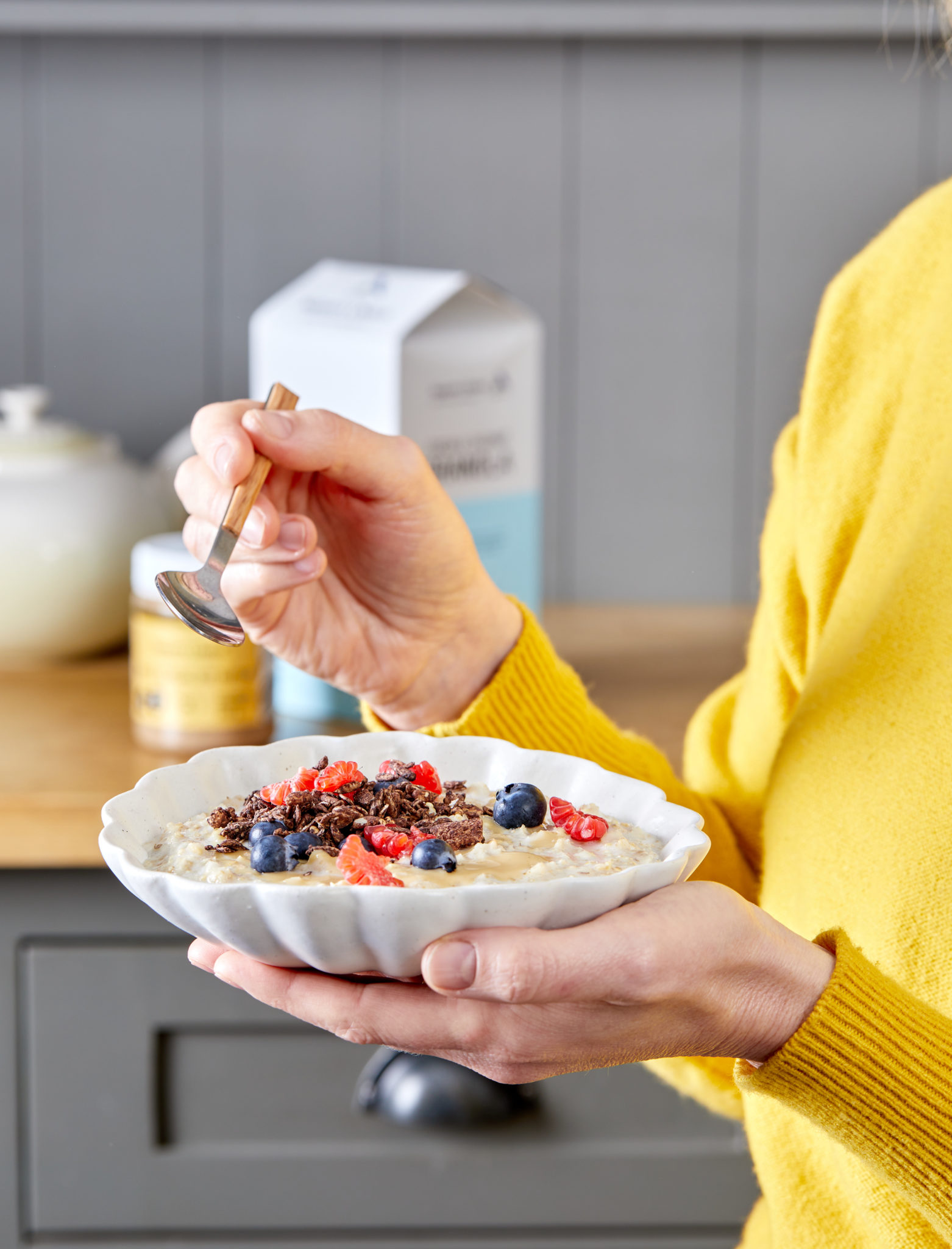Nourishing Wholegrain Breakfast Bowls Sarah Graham Food