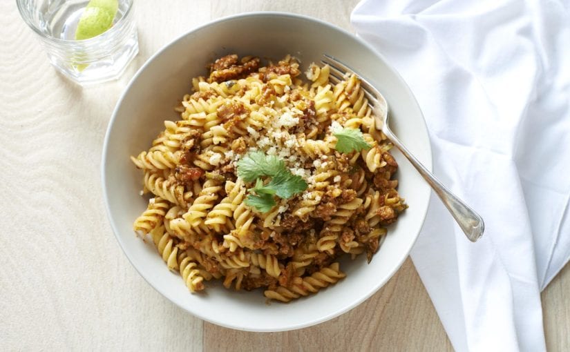 Lamb and Barley Bolognaise with Instant Pot