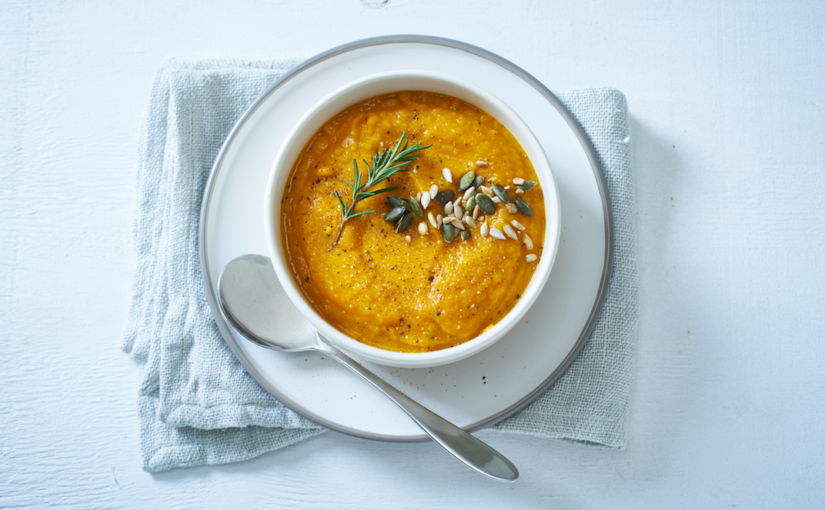 Fragrant Miso and Pumpkin Soup