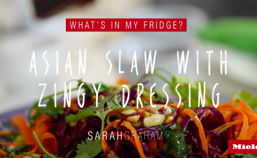 Asian Slaw with Zingy Dressing