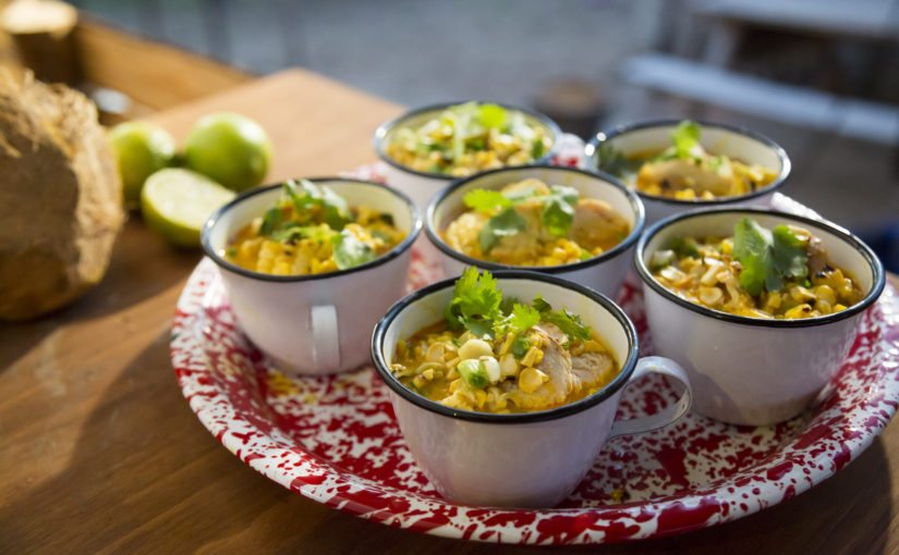 Chicken and Coconut Bowls