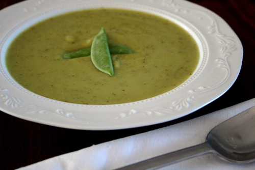 Easy Peasy Pea And Mint Soup