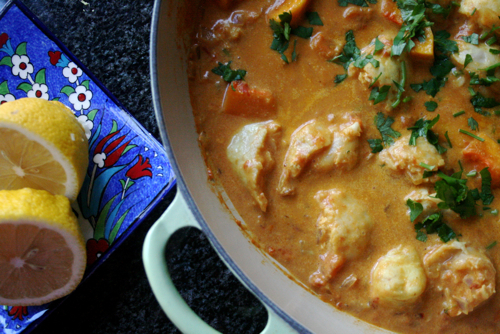 Indian-style Coconut Fish Curry