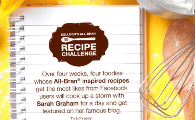 Come and Cook in my Kitchen! The Kellogg’s All-Bran Recipe Challenge
