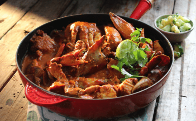South-Indian Style Crab Curry